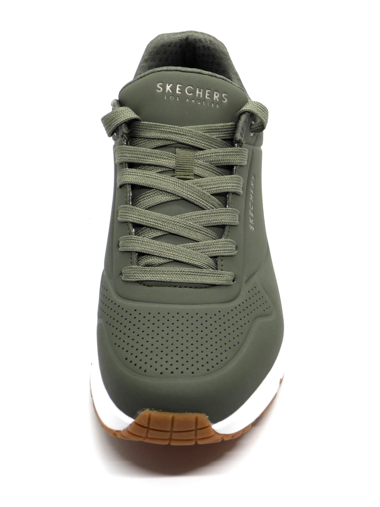 232-69-001 Heren Veterschoenen Sportief Skechers Uno Stand on Air 52458 OLV Donkergroen (2396) - Afbeelding 4