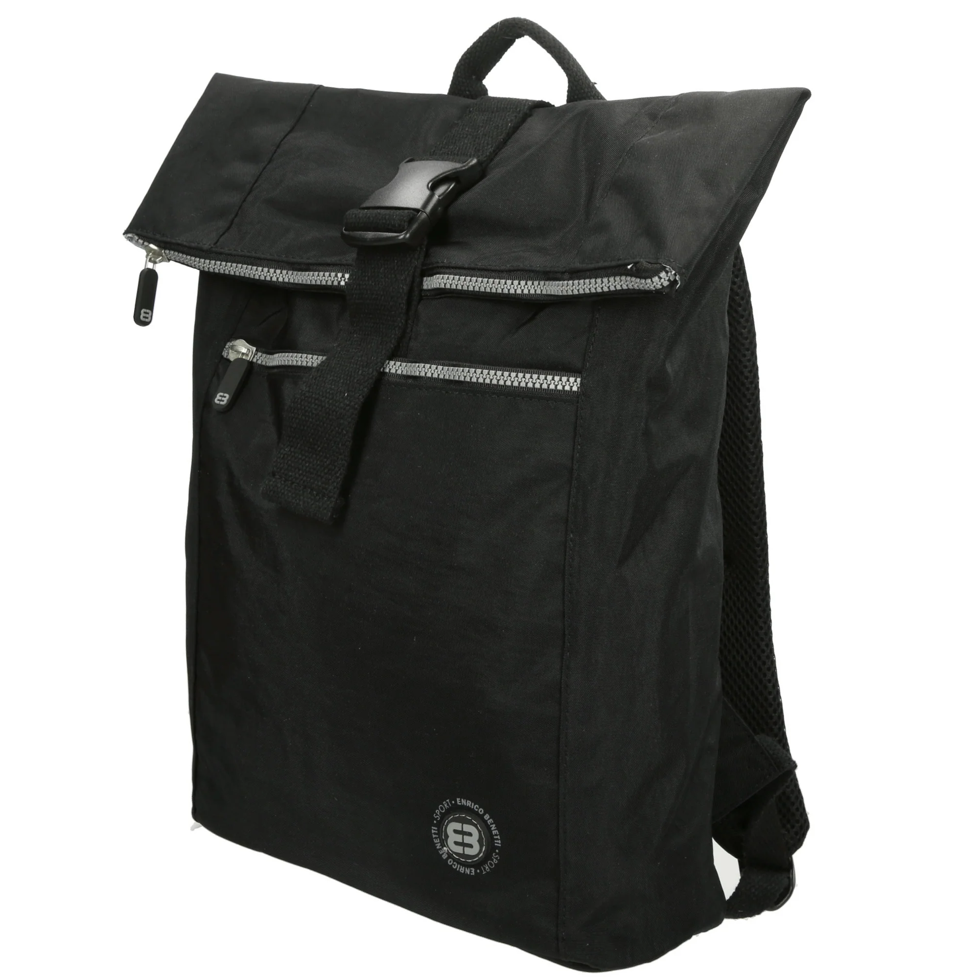 98-66840-001 Lederwaren Rugtas Klein <15 Enrico Benetti 66840-001 Zwart (1108) - Afbeelding 4