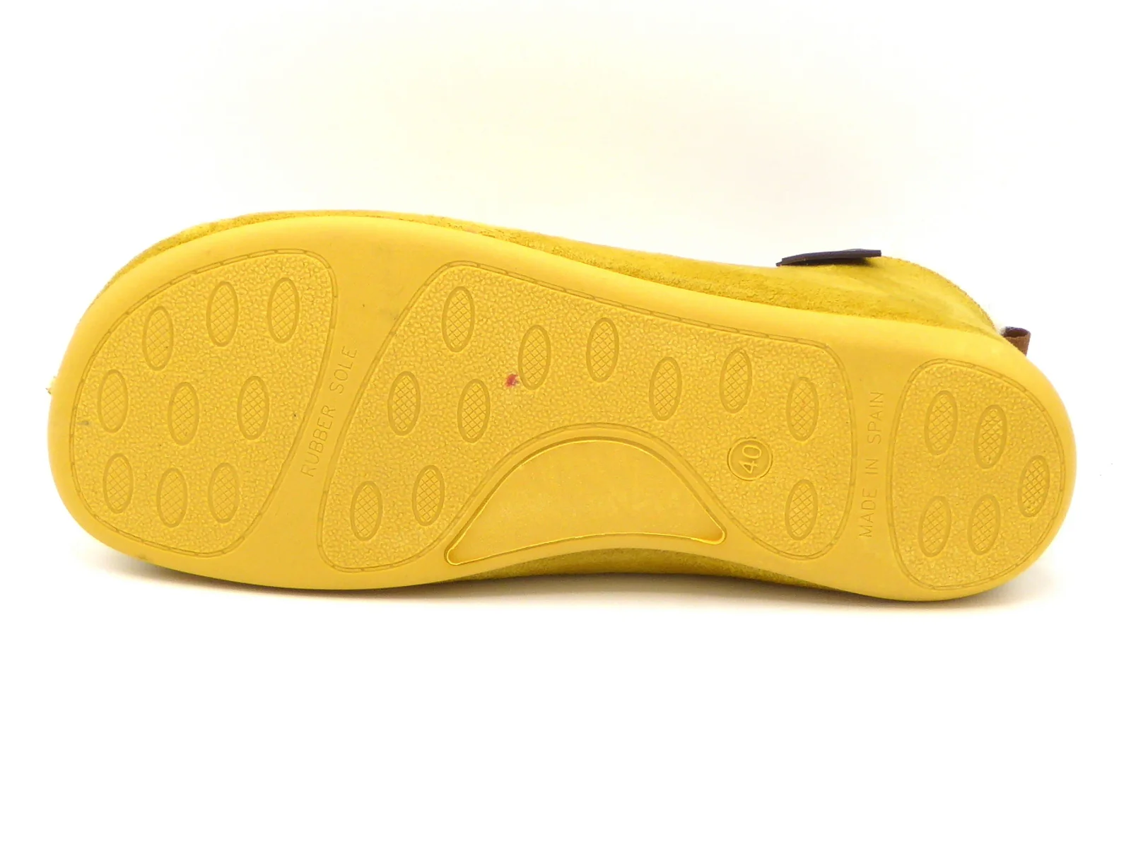 193-41-001 Dames Pantoffel-Gesloten Gevoerd Q-Fit Madrid 3300.2.003 Geel (2030) - Afbeelding 5