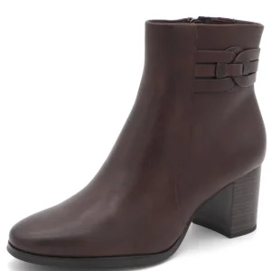 171-29-004 Dames Hoge Schoenen Boot Hak Marco Tozzi 25326-307 Donkerbruin (2731)