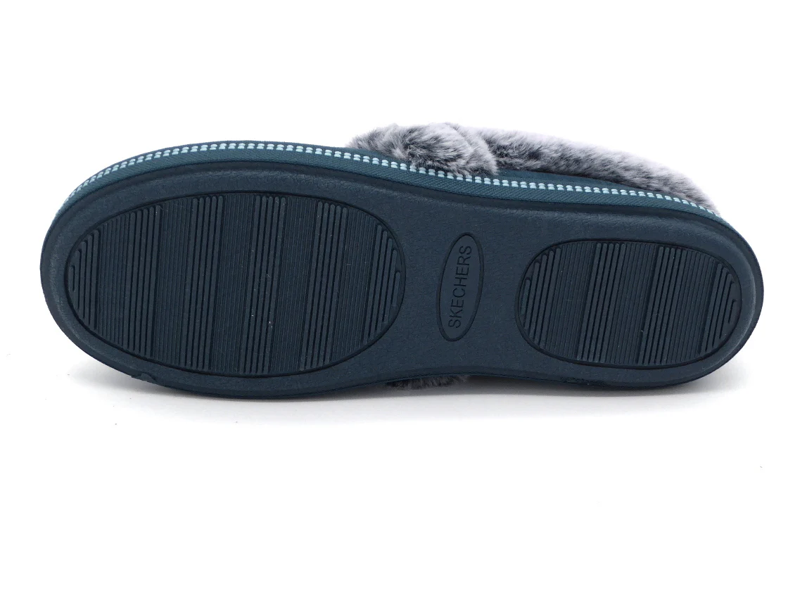 192-79-005 Dames Pantoffel-Gesloten Ongevoerd Skechers Cozy Campfire-Team Toasty 32777 NVY Donkerblauw (2822) - Afbeelding 5