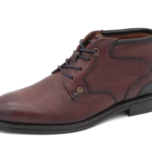 271-29-002 Heren Hoge Schoenen Boot Net Australian Lardo 15.1634.01-D48 Donkerbruin (2077)