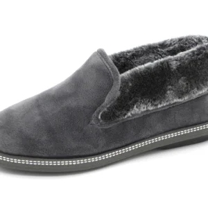 192-89-005 Dames Pantoffel-Gesloten Ongevoerd Relax W23-05-2 Donkergrijs  (1943)