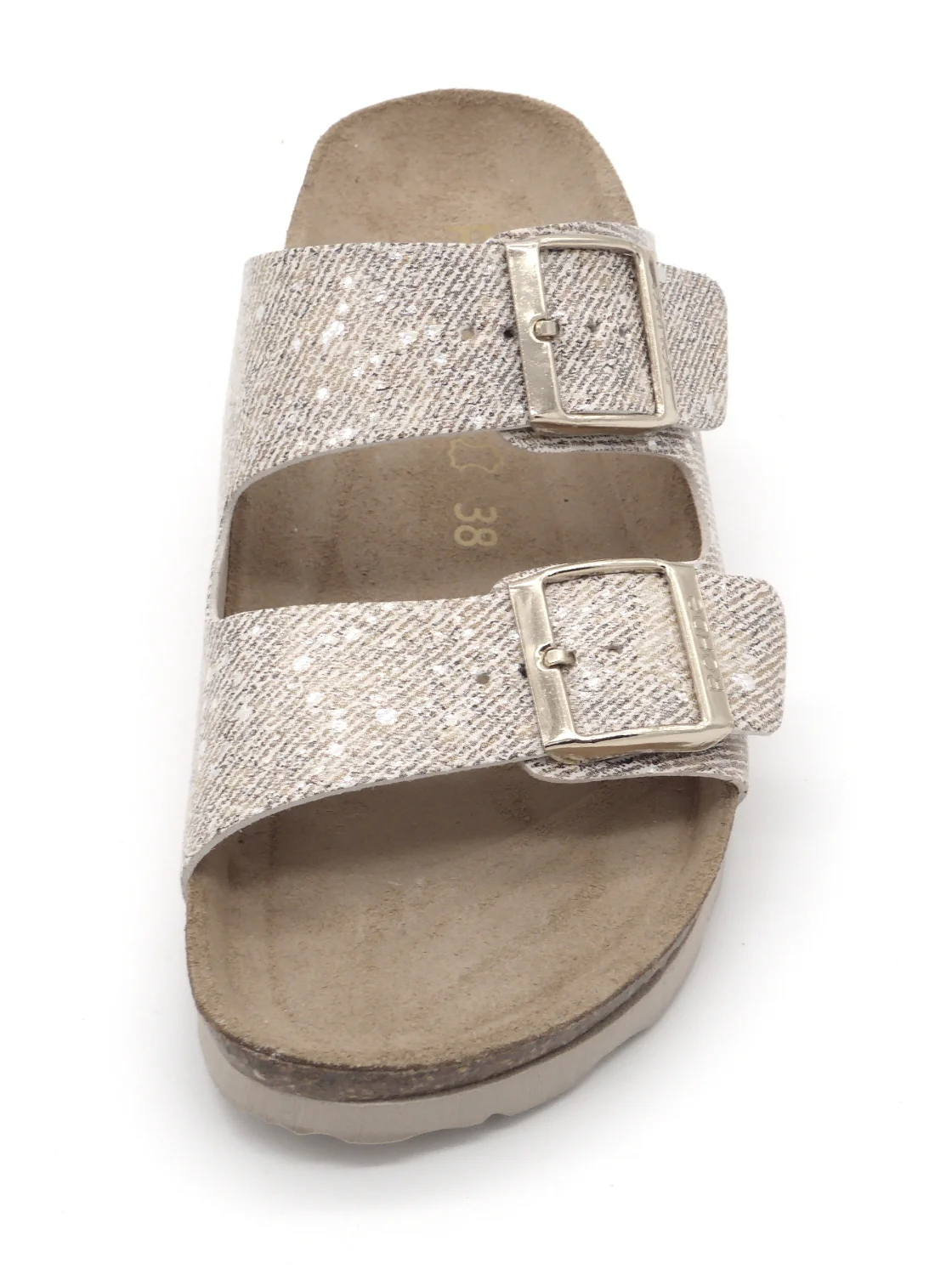 162-15-002 Dames Open Slippers Sportief Rohde 5641-14 Middenbeige (3584) - Afbeelding 4