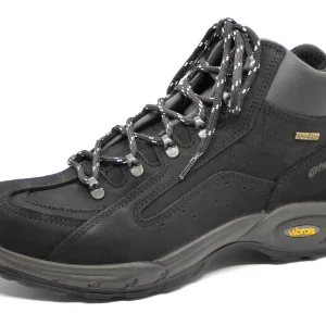 179-99-003 Dames Hoge Schoenen Wandelboot Grisport Travel Mid 11761-01 Zwart  (676)