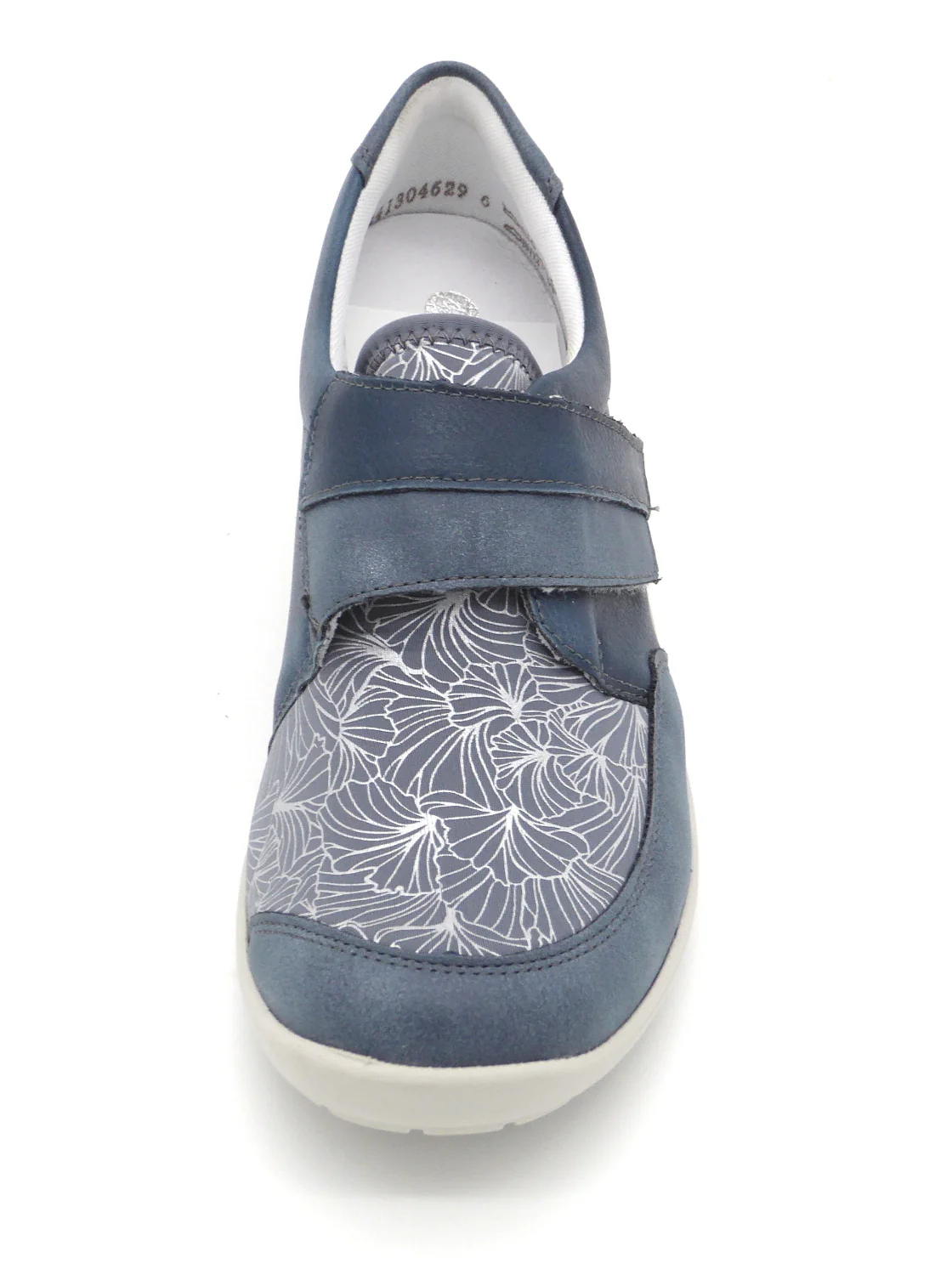 123-75-001 Dames Klittenband Schoenen Mode Remonte R7600-13 Middenblauw Wijdte H (2698) - Afbeelding 4