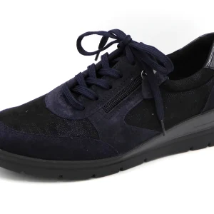 131-79-012 Dames Veterschoenen Comfort Aco 0860-9308-0056 Donkerblauw (815)