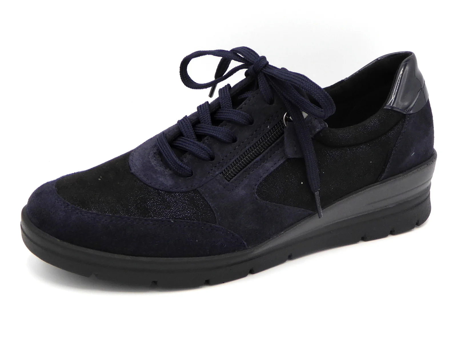 131-79-012 Dames Veterschoenen Comfort Aco 0860-9308-0056 Donkerblauw (815) - Afbeelding 2