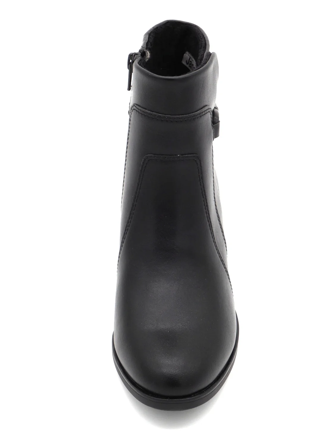 171-99-022 Dames Hoge Schoenen Boot Hak Jana 25366-001 Zwart Wijdte H (3470) - Afbeelding 4