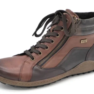 172-25-011 Dames Hoge Schoenen Boot Plat Remonte R1458-22 Middenbruin  (2779)