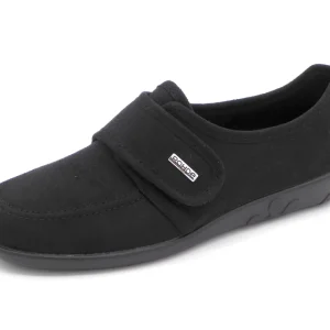 192-99-010 Dames Pantoffel-Gesloten Ongevoerd Rohde 2222-90 Zwart  (2852)