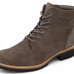 172-19-008 Dames Hoge Schoenen Boot Plat Ecco Elaina 202213-05559 Donkerbeige (3381)