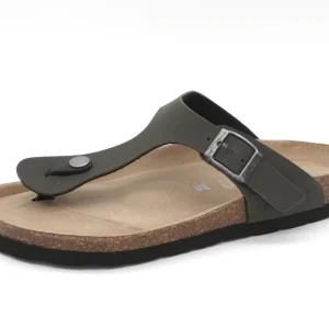 164-69-002 Dames Open Slippers Teenslippers Rohde 5628-61 Donkergroen  (3204)