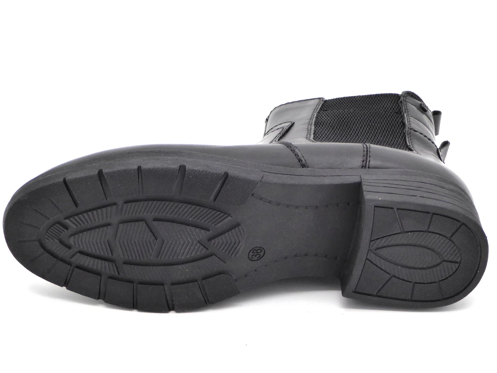 172-99-012 Dames Hoge Schoenen Boot Plat Tamaris 85306-001 Zwart Wijdte H (1736) - Afbeelding 5