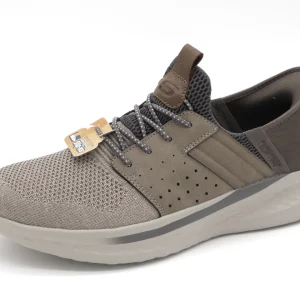 242-19-007 Heren Instappers Sportief Skechers Slade Ocon 210811 TPE Donkerbeige  (3650)