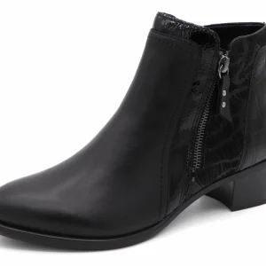 171-99-023 Dames Hoge Schoenen Boot Hak Remonte R5172-00 Zwart (3332)