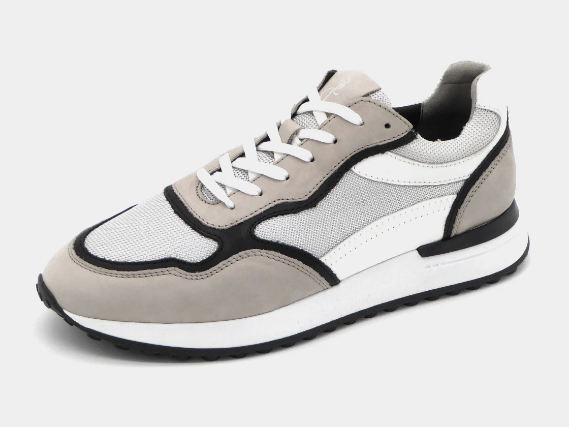 232-81-007 Heren Veterschoenen Sportief Marco Tozzi 13605-256 Lichtgrijs (2532) - Afbeelding 2