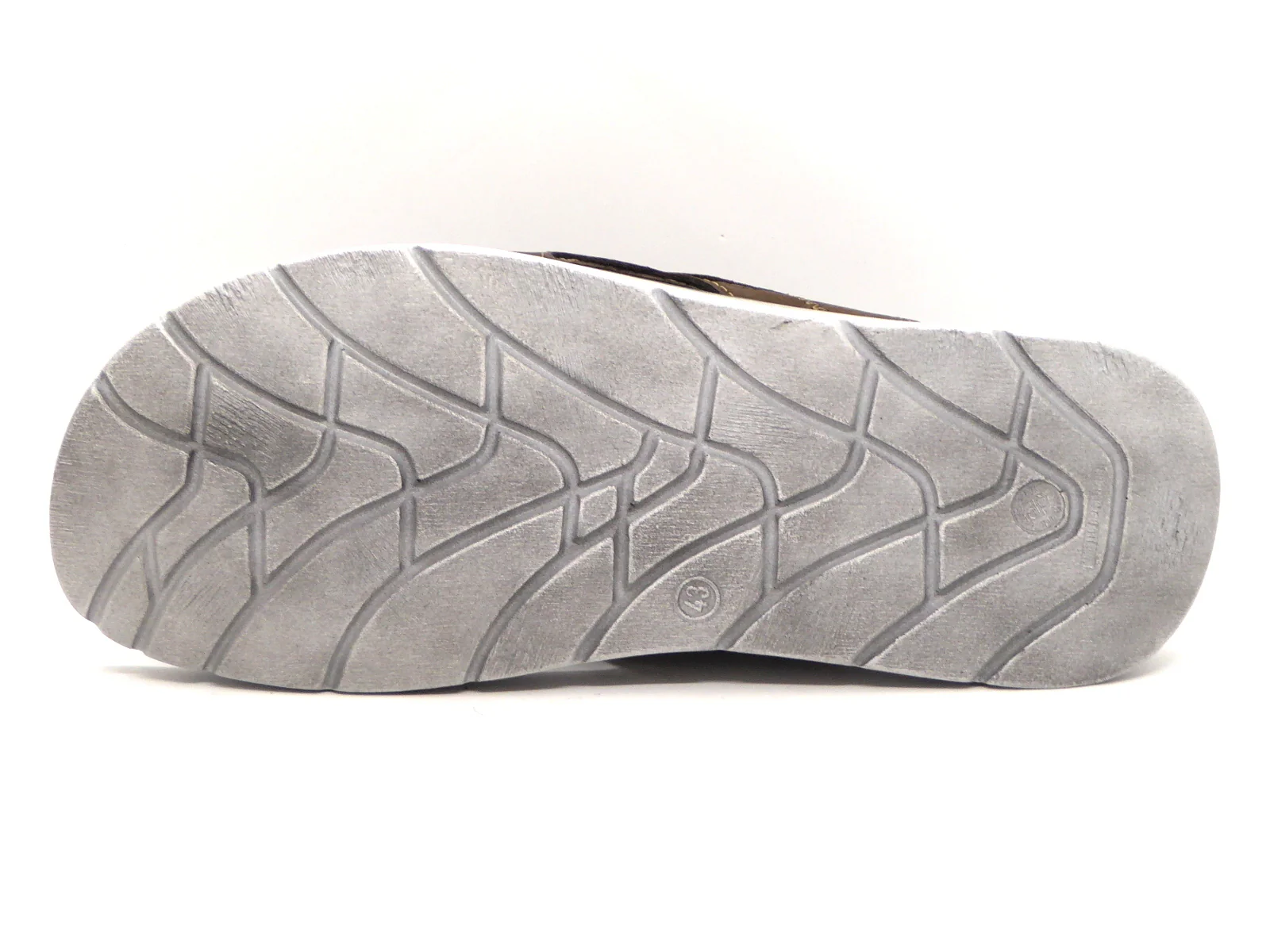 263-69-001 Heren Open Slippers Mode Rohde 5984-61 Donkergroen (2426) - Afbeelding 5