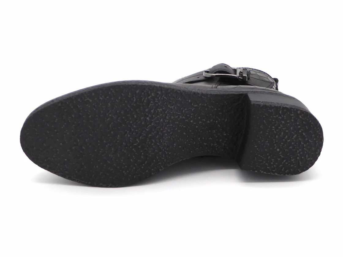 171-99-025 Dames Hoge Schoenen Boot Hak Marco Tozzi 25351-098 Zwart (3374) - Afbeelding 5