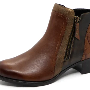 171-25-002 Dames Hoge Schoenen Boot Hak Remonte R5172-23 Middenbruin  (1913)