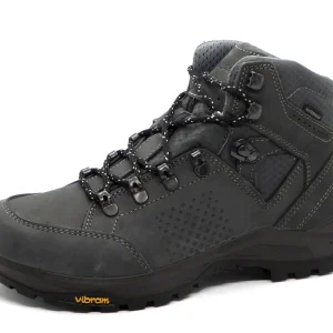 279-89-001 Heren Hoge Schoenen Wandelboot Grisport Oregon Mid 14415-02 Donkergrijs  (2267)