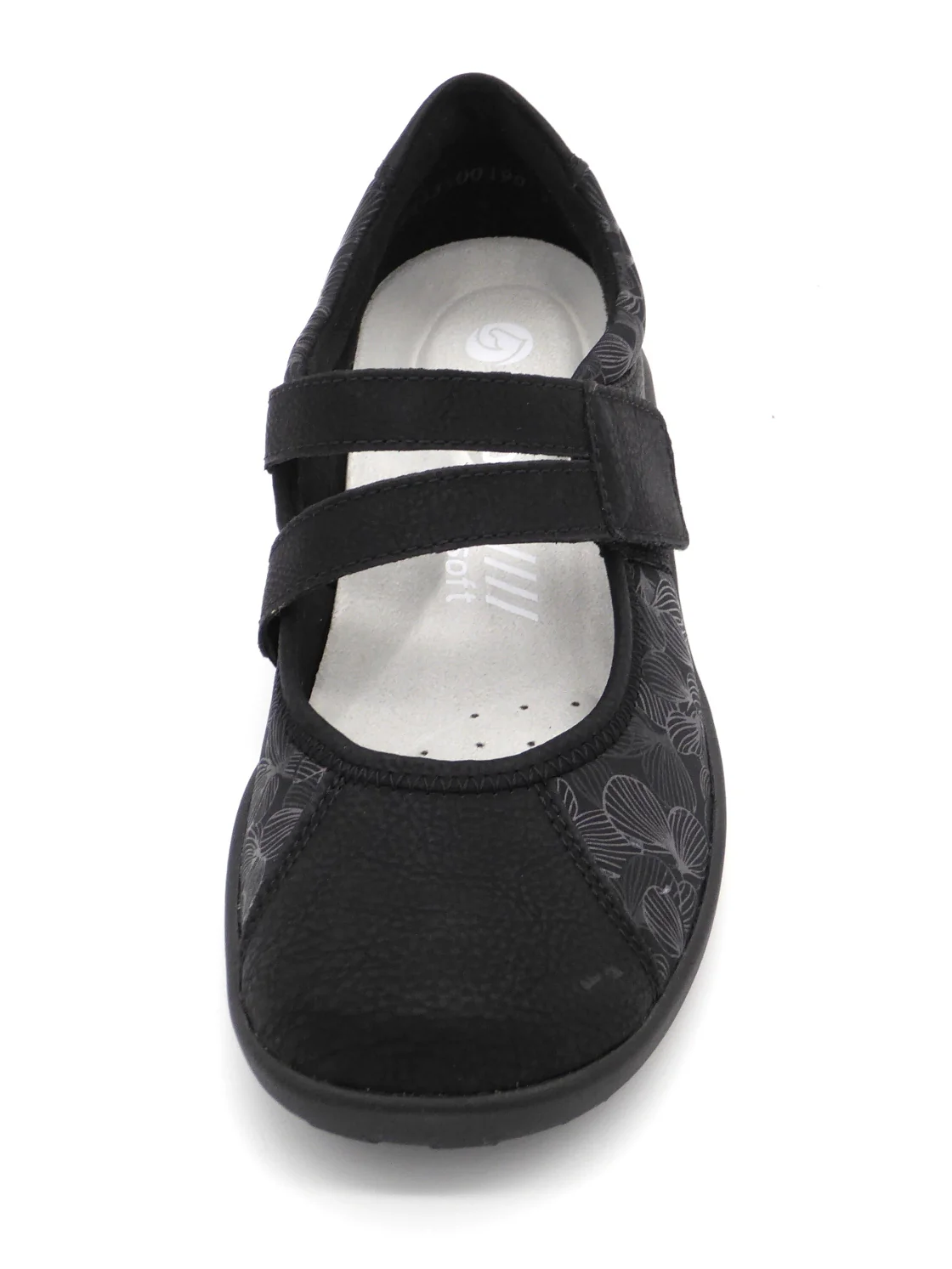 113-99-001 Dames Bandschoenen Mode Remonte R3510-03 Zwart Wijdte G (768) - Afbeelding 4