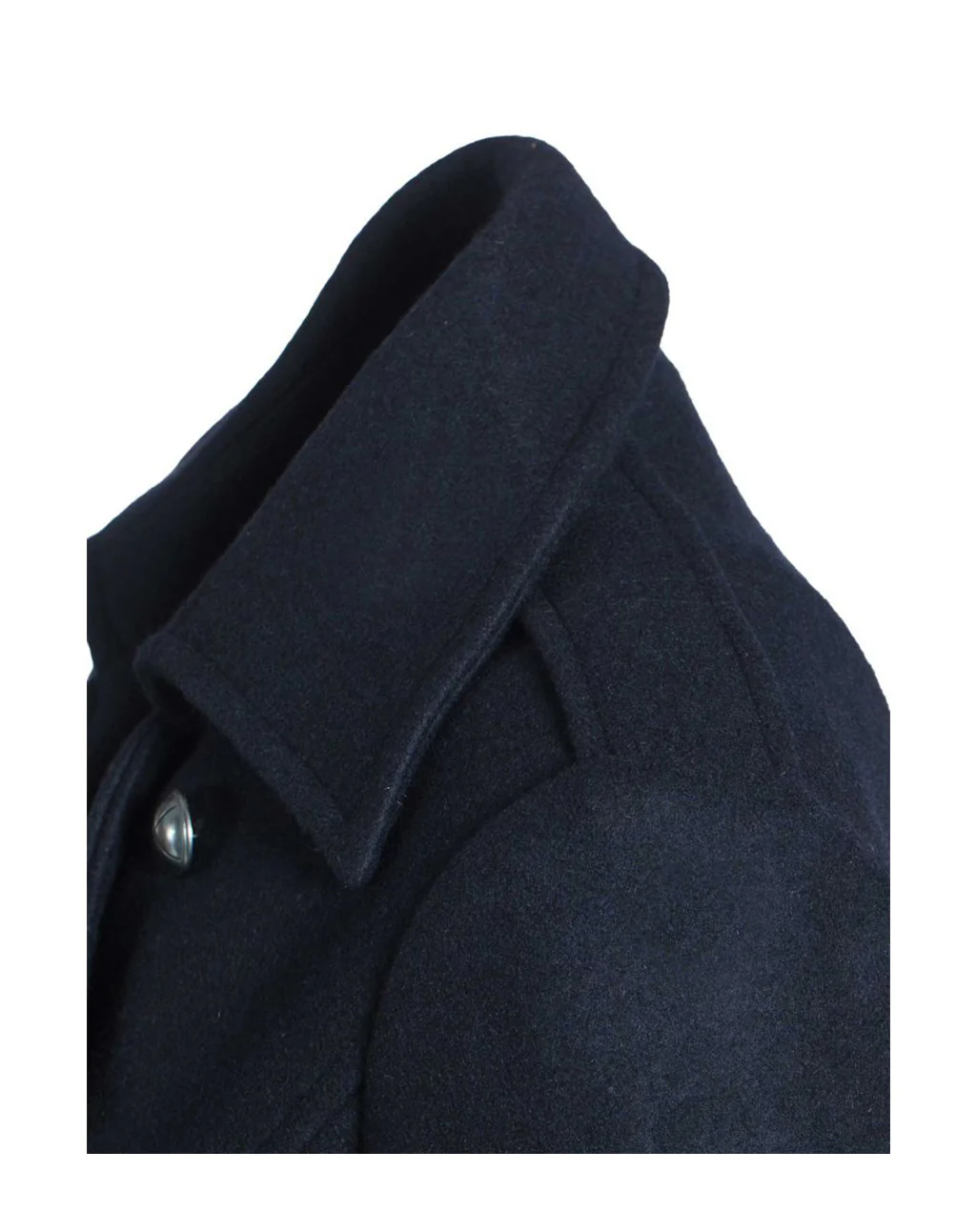 Lange wollen mantel | Carnac - Afbeelding 6