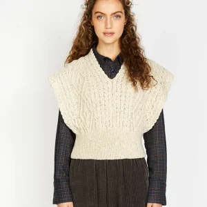 Gebreide spencer | Farmleigh Diamond Vest