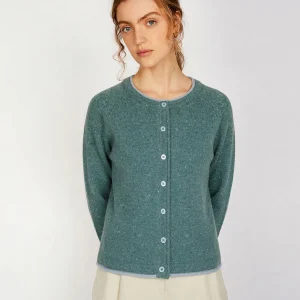 Zacht Iers vest met kasjmier| Killiney Cardigan