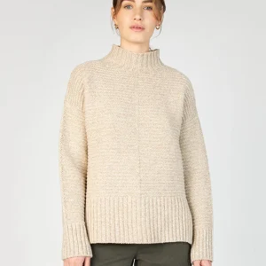 Ierse trui met trechterhals | Iris