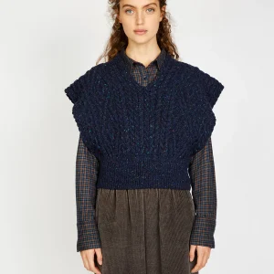 Gebreide spencer | Farmleigh Diamond Vest