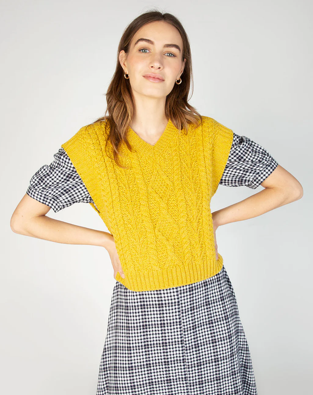 Aran spencer | Sweetpea - Afbeelding 2