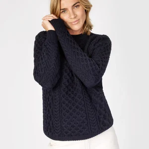 Klassieke Aran kabeltrui | UNISEX | Blasket