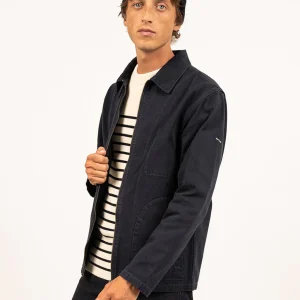 Canvas jas met rits | Zéphyr II