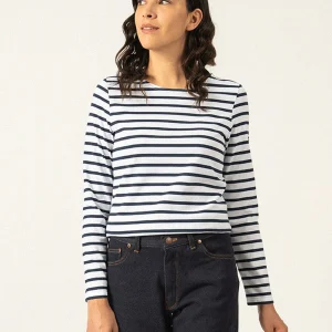 Traditioneel Bretons gestreept shirt | LICHT KATOEN | Minquidame