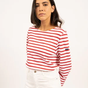 Traditioneel Bretons gestreept shirt | LICHT KATOEN | Minquidame