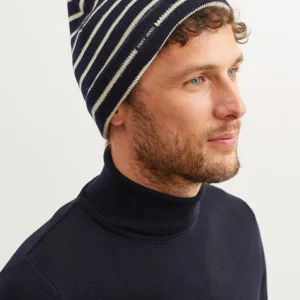 Wollen Bretons gestreepte muts | Bonnet Rayés A