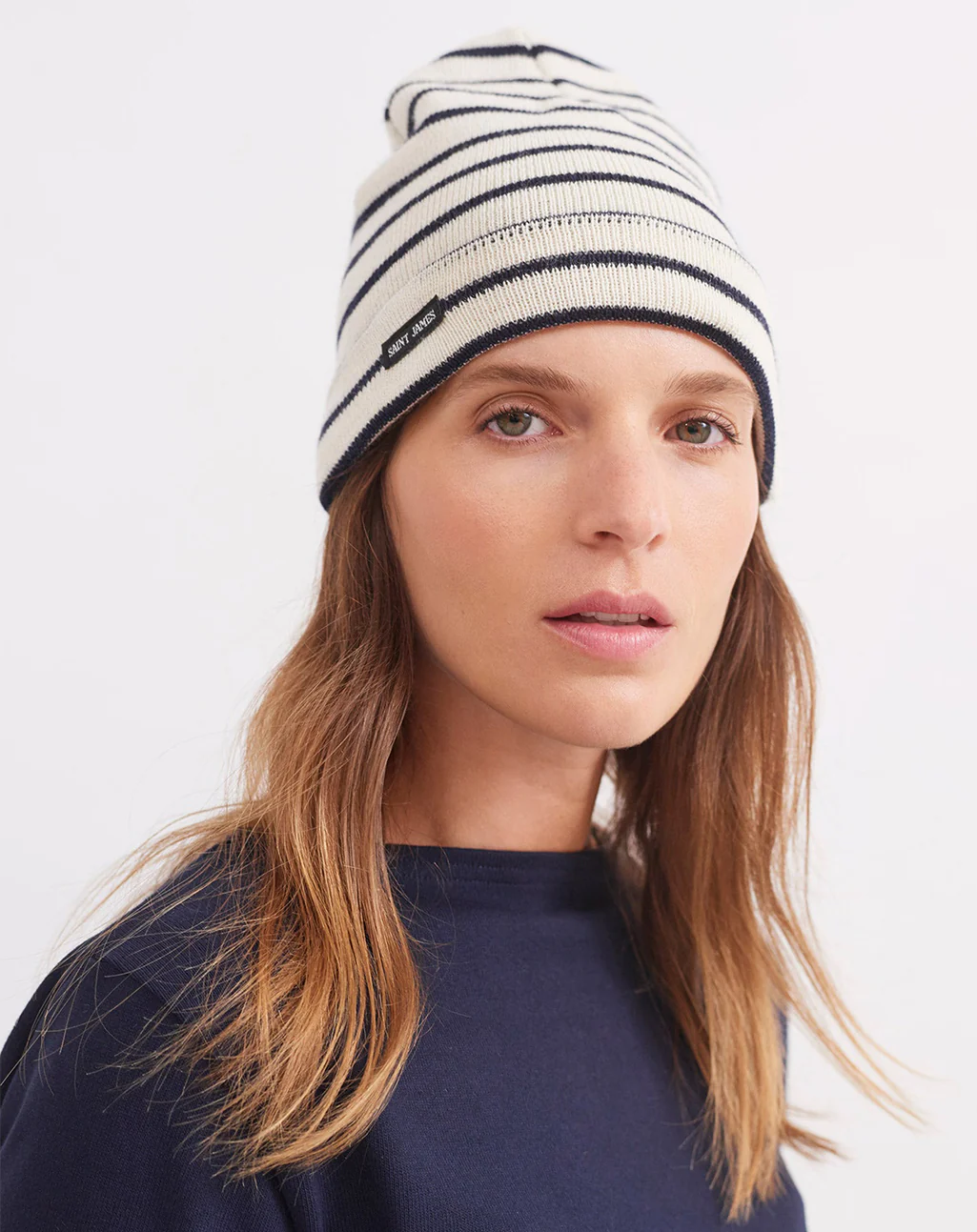 Wollen Bretons gestreepte muts | Bonnet Rayés A - Afbeelding 4