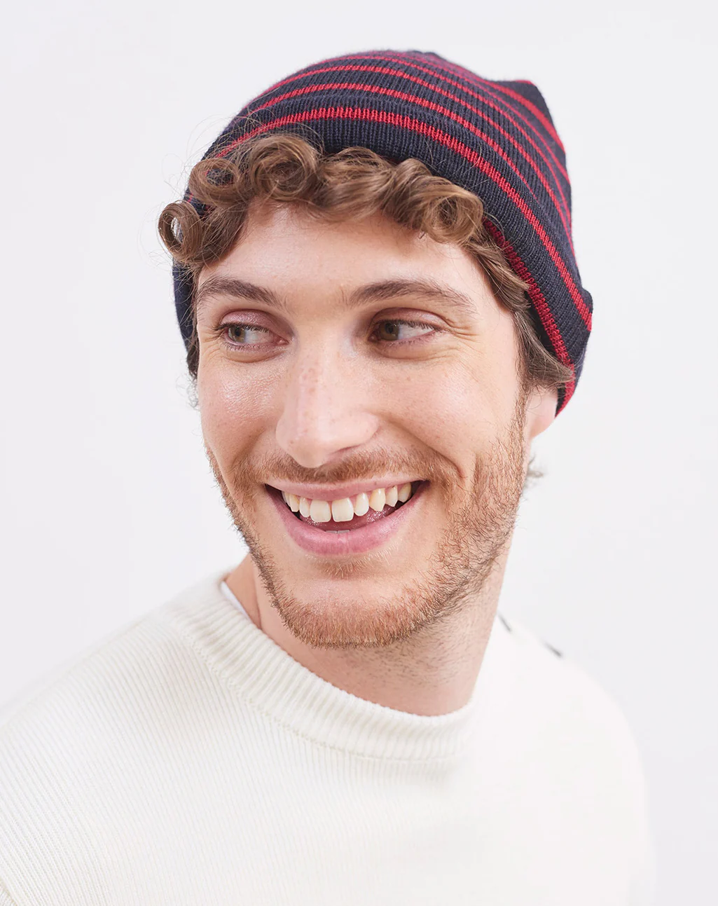Wollen Bretons gestreepte muts | Bonnet Rayés A - Afbeelding 6