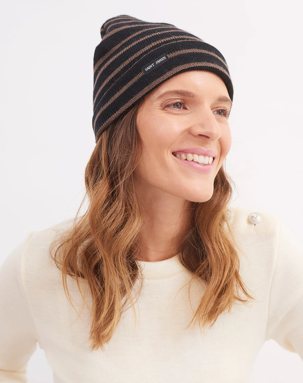 Wollen Bretons gestreepte muts | Bonnet Rayés A - Afbeelding 8
