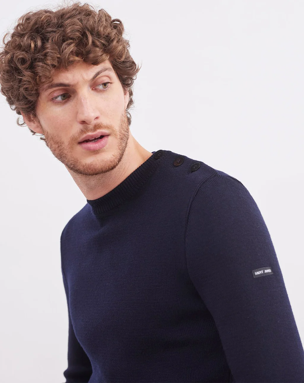 Bretonse visserstrui van zachte merinowol | Rochefort 1U - Afbeelding 4