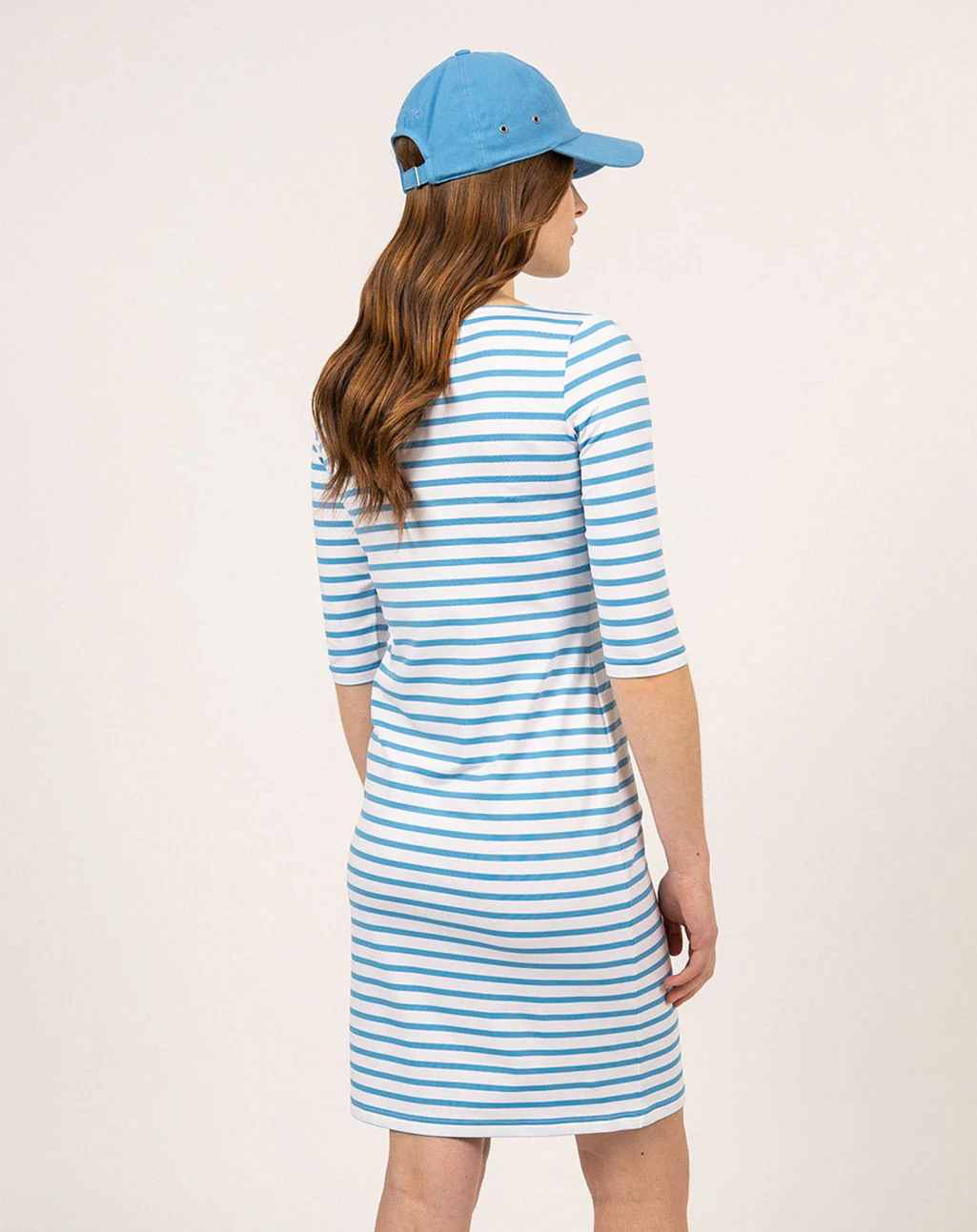 Gestreepte Bretonse jurk met UV-bescherming | Propriano III - Afbeelding 6