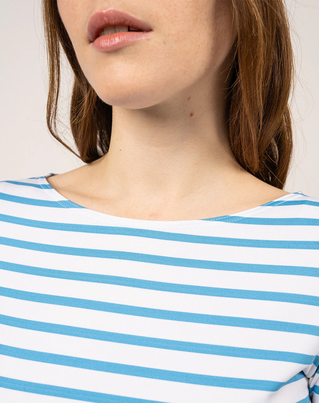 Gestreepte Bretonse jurk met UV-bescherming | Propriano III - Afbeelding 4