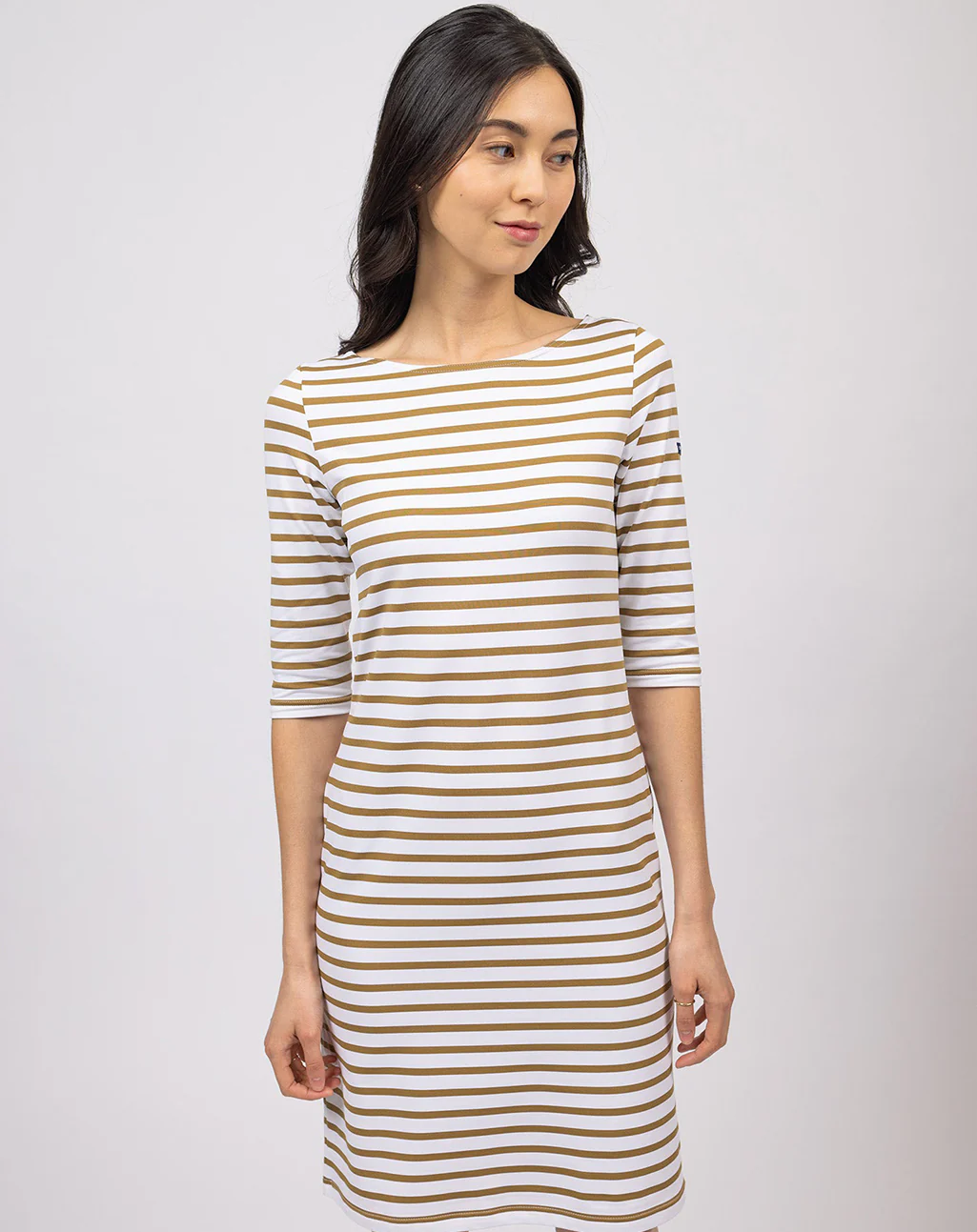 Gestreepte Bretonse jurk met UV-bescherming | Propriano III - Afbeelding 6