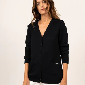 Wollen V-hals vest | La Flotte