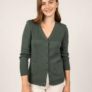 Wollen V-hals vest | La Flotte