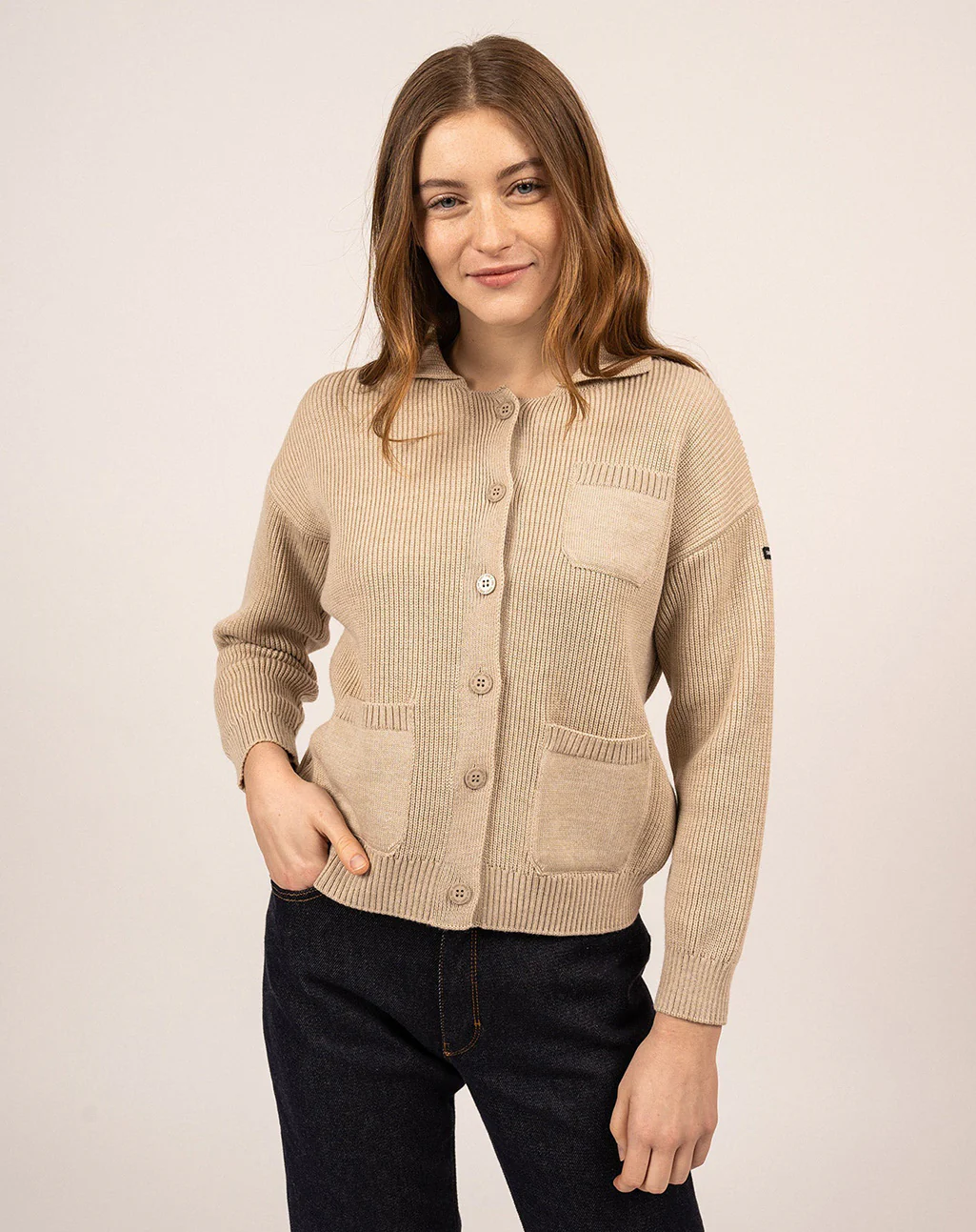 Wollen vest | Thabor - Afbeelding 4