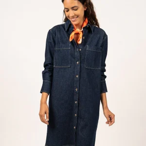 Denim overhemdjurk | Roxane