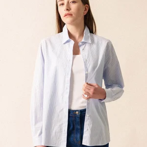 Gestreept katoenen overhemd | Léna