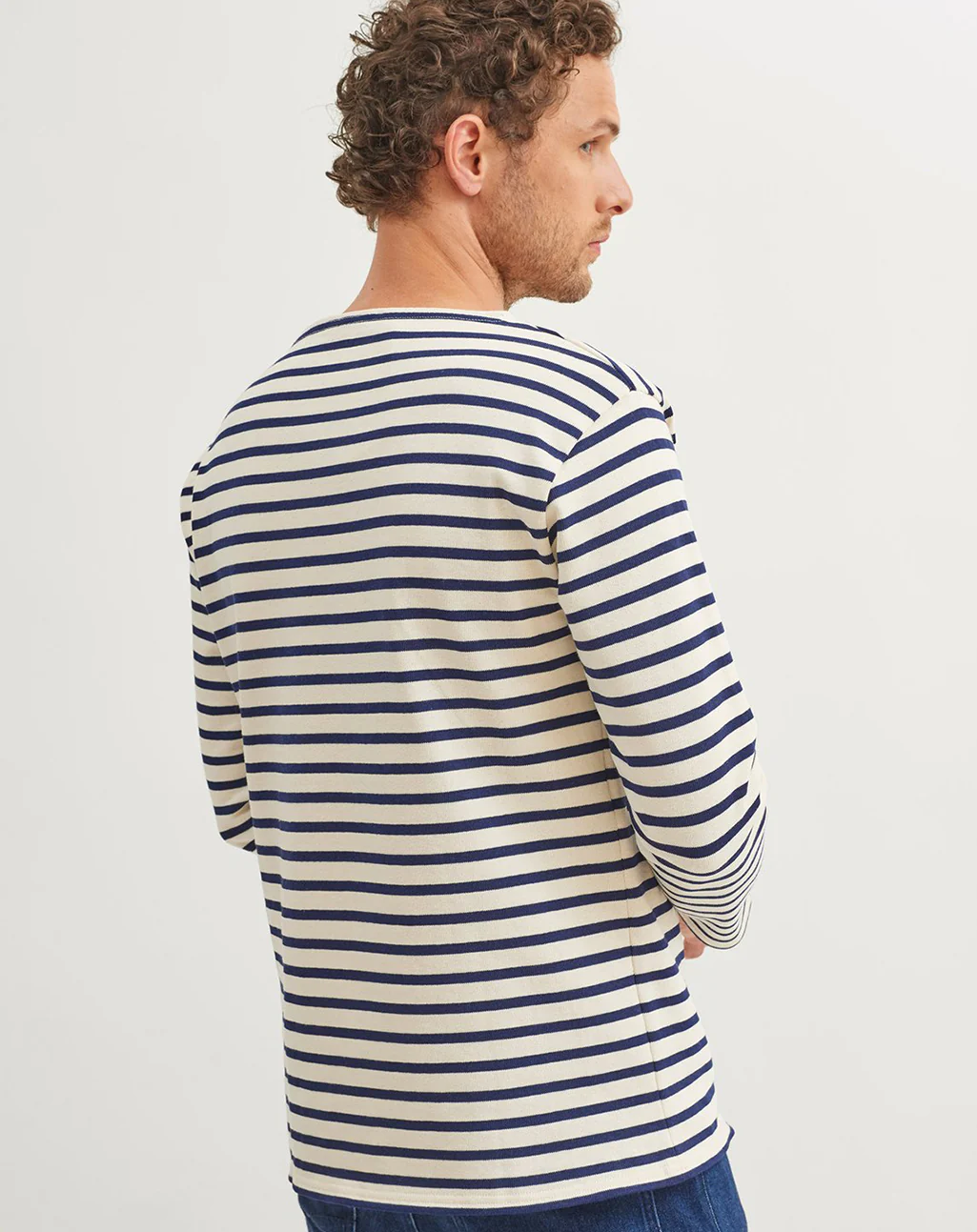 Het traditioneel Bretons gestreepte shirt (marinière) | ZWAAR KATOEN | Guildo R A - Afbeelding 5